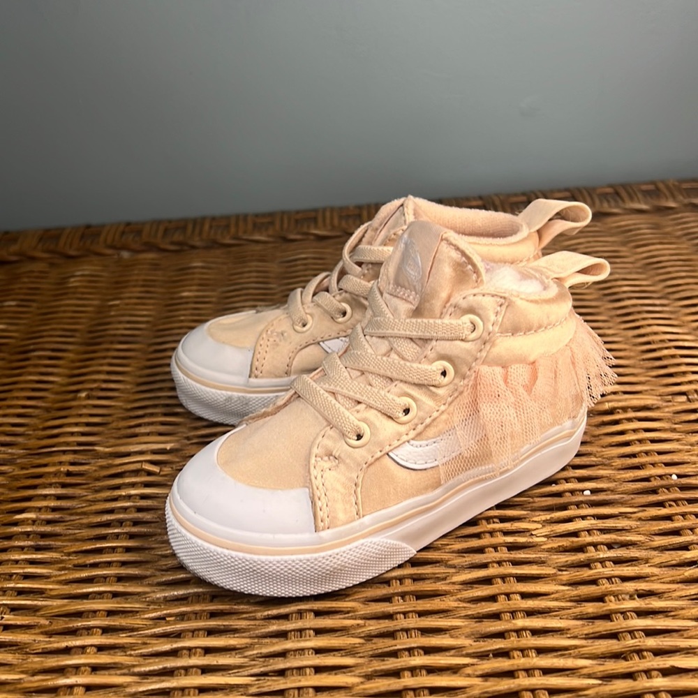 Toddler girl high top vans